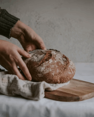 焼き立てパンのある暮らし