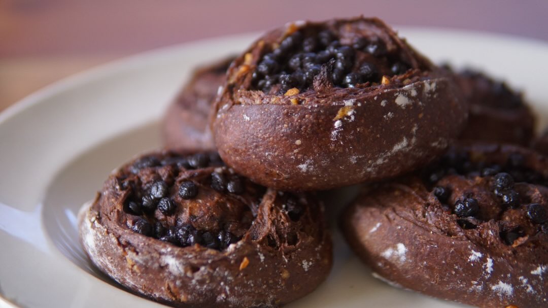 古代小麦のセミハードに、